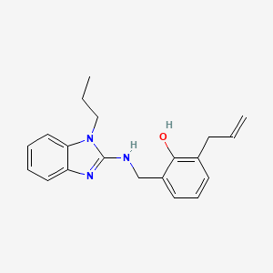 Chemical structure of CM10
