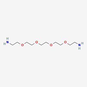 Chemical structure of Amino-PEG4-C2-amine