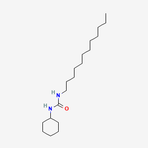 Chemical structure of 1-Cyclohexyl-3-dodecylurea