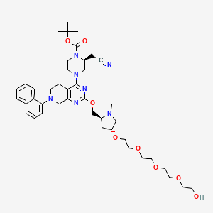 Chemical structure of K-Ras ligand-Linker Conjugate 5