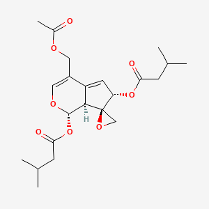 Chemical structure of Valtrate