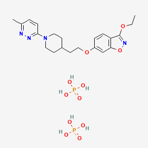 Chemical structure of Vapendavir diphosphate