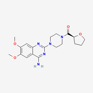 Chemical structure of (S)-Terazosin