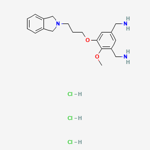 Chemical structure of MS31 trihydrochloride