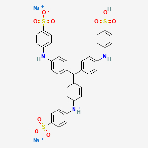 Chemical structure of Methyl Blue