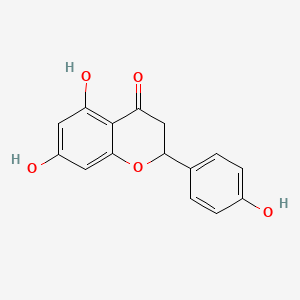 Chemical structure of (±)-Naringenin