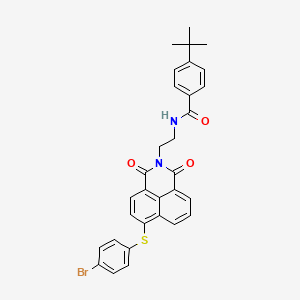 Chemical structure of MCL-1/BCL-2-IN-1
