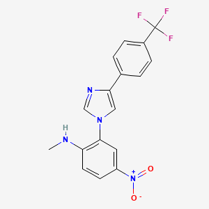 Chemical structure of CU-T12-9