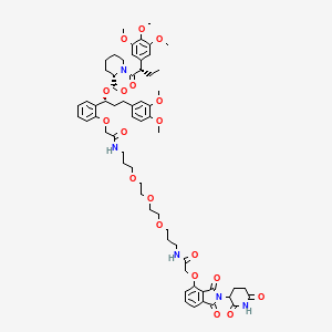 Chemical structure of FKBP12 PROTAC dTAG-7
