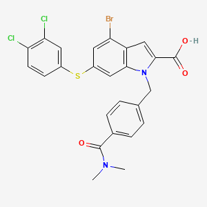 Chemical structure of Rheb inhibitor NR1