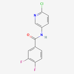 Chemical structure of ICA-27243