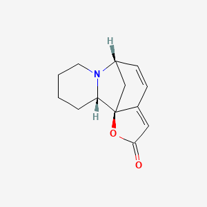 Chemical structure of Allosecurinine