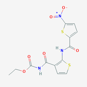 Chemical structure of EACC