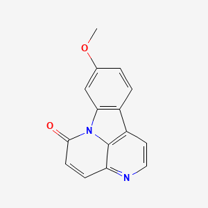 Chemical structure of 9-Methoxycanthin-6-one
