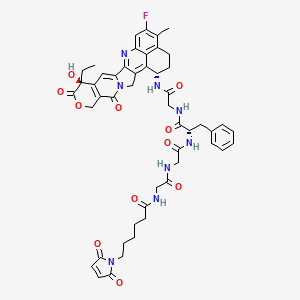 Chemical structure of MC-GGFG-DX8951