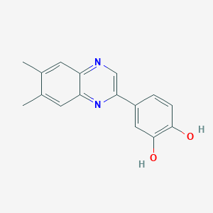 Chemical structure of Tyrphostin AG1433