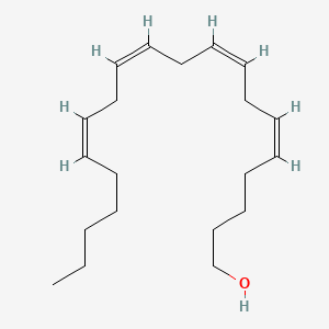 Chemical structure of Arachidonyl alcohol