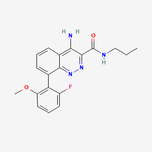 Chemical structure of AZD7325