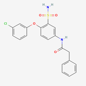 Chemical structure of BAY-1797