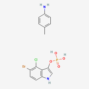 Chemical structure of BCIP