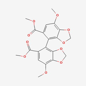 Chemical structure of Bifendate