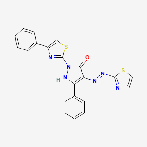 Chemical structure of BTSA1
