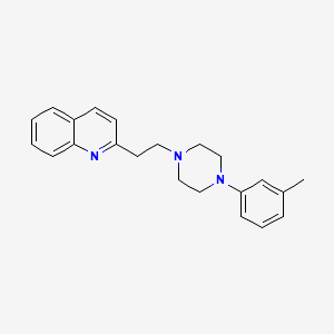 Chemical structure of Centhaquin