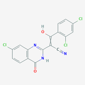 Chemical structure of Ciliobrevin D