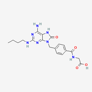 Chemical structure of CL264