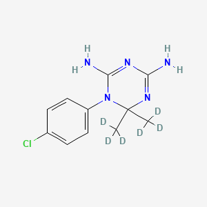 Chemical structure of Cycloguanil D6