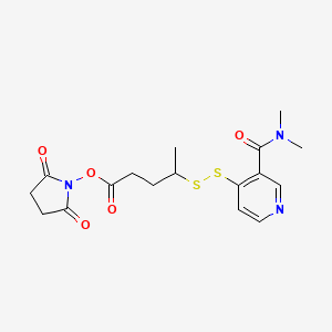 Chemical structure of DMAC-SPP