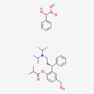 Chemical structure of Fesoterodine L-mandelate