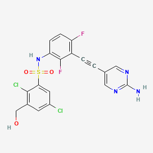 Chemical structure of GCN2-IN-6