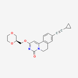 Chemical structure of GLPG1205