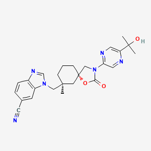 Chemical structure of GSK2798745