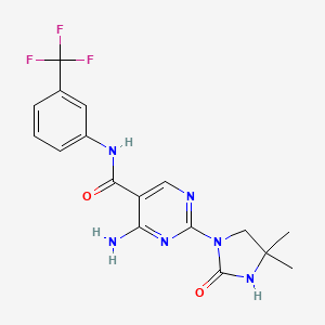 Chemical structure of Imanixil