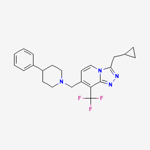 Chemical structure of JNJ-46281222