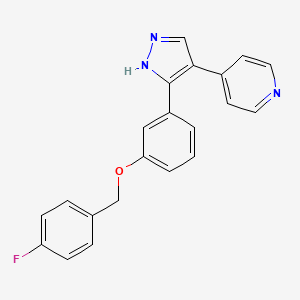 Chemical structure of LolCDE-IN-1