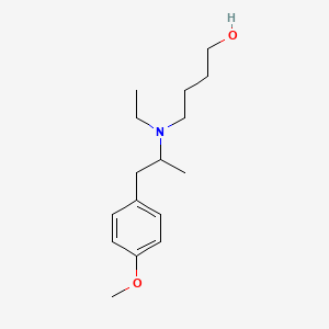 Chemical structure of Mebeverine alcohol