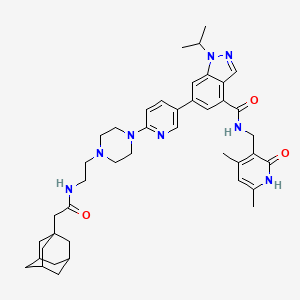 Chemical structure of MS1943