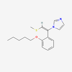 Chemical structure of Neticonazole