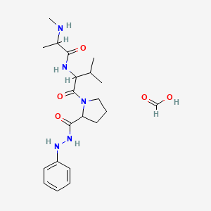 Chemical structure of NH2-MPAA-NODA