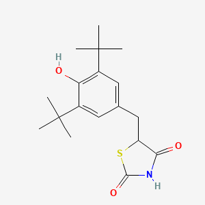 Chemical structure of NL-1