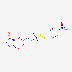 Chemical structure of NO2-SPDMV