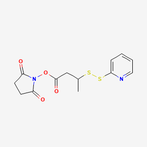 Chemical structure of PPC-NHS ester