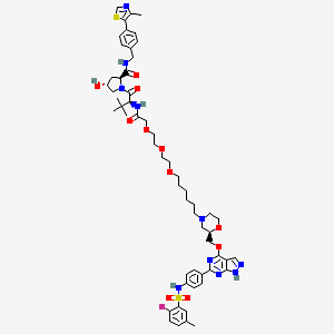 Chemical structure of PROTAC SGK3 degrader-1