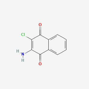 Chemical structure of Quinoclamine