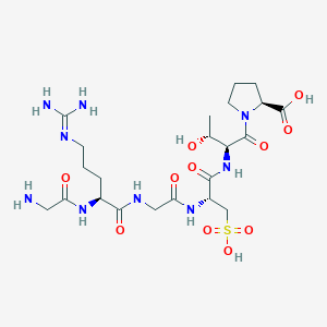 Chemical structure of Risuteganib hydrochloride