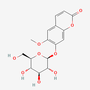 Chemical structure of Scopolin