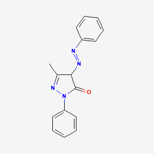 Chemical structure of Solvent Yellow 16